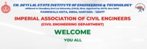 Civil Engineering | Ch. Devi Lal State Institute of Engineering ...